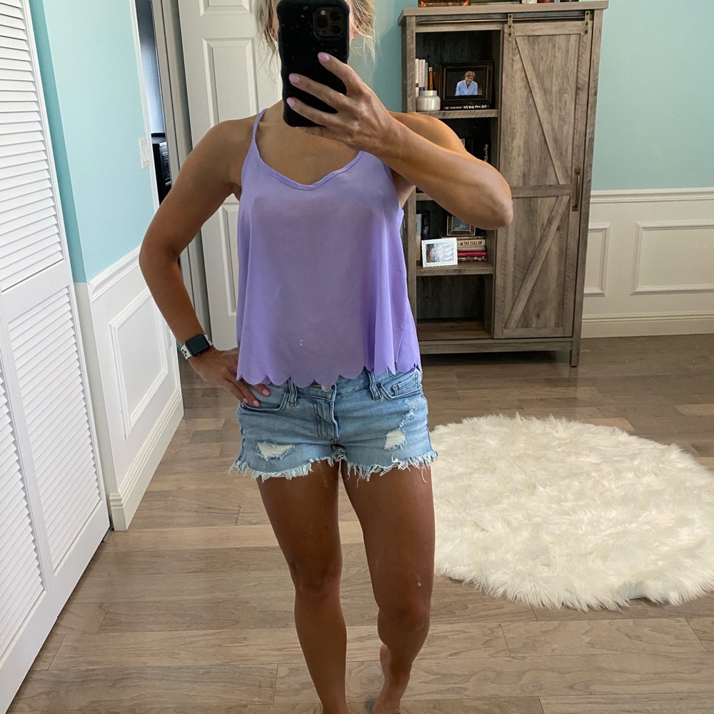 LA hearts tank top XS